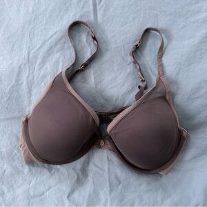 ThirdLove 24/7 Classic Uplift Plunge Bra in Midnight Mauve in 34B 1/2